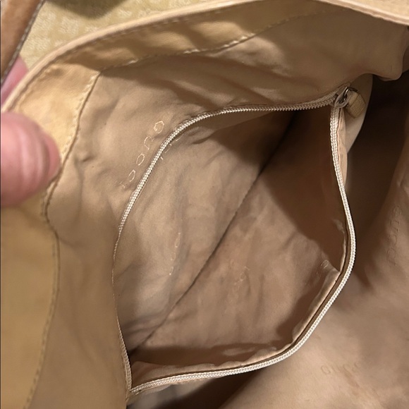 Gucci Jackie Piston Lock Tan Leather Shoulder Bag - Picture 12 of 15